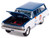 1963 Chevrolet II Nova 400 Wagon Gulf Blue and White with Blue Interior Big Country Collectibles 2025 Series 1/64 Diecast Model Car Auto World AWBC003-AWSP201