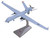 General Atomics MQ 9A Reaper Block 5 UAV New York Air National Guard 108th Attack Squadron Hancock Field Air National Guard Base United States Air Force Military Series 1/72 Diecast Model Airplane Herpa HE580892