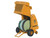 Vermeer 604R Signature Baler Yellow with Bale 1/64 Diecast Model SpecCast VMR007