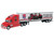 Volvo 770 Sleeper Cab with Trailer Case IH USA 250 Years Red 1/64 Diecast Model SpecCast ZJD1962