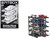 Modular Diecast 3D Parking Rack Display Stand Set of 10 Racks for 1/64 Scale Model Cars Pitbox 720008