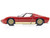 Lamborghini Miura P 400 Red with Gold Accents 1/18 Diecast Model Car Kyosho KS08314R