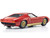 Lamborghini Miura P 400 Red with Gold Accents 1/18 Diecast Model Car Kyosho KS08314R