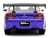 2001 Nissan Silvia S15 RHD Right Hand Drive Blue Metallic with Graphics The Fast and the Furious Tokyo Drift 2006 Movie Fast & Furious Series 1/32 Diecast Model Car Jada 34446