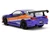 2001 Nissan Silvia S15 RHD Right Hand Drive Blue Metallic with Graphics The Fast and the Furious Tokyo Drift 2006 Movie Fast & Furious Series 1/32 Diecast Model Car Jada 34446