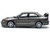 Mitsubishi Lancer Evolution IV RHD Right Hand Drive Dark Gray Metallic 1/64 Diecast Model Car Pop Race PR640327