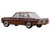 1968 Mercedes Benz 200 Dark Red Brown 1/18 Diecast Model Car Norev 183778