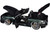 2023 Porsche 718 Spyder RS Weissach Pack Forest Green Metallic with Carbon Hood Stripes 1/18 Diecast Model Car Norev 187272