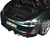 2023 Porsche 718 Spyder RS Weissach Pack Forest Green Metallic with Carbon Hood Stripes 1/18 Diecast Model Car Norev 187272