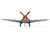 Supermarine Spitfire MkIXC Fighter Aircraft Porky II Lt Robert Connor 309th Fighter Squadron 31st Fighter Group 1943 United States Army Air Forces The Aviation Archive Series 1/72 Diecast Model Corgi AA29104