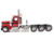 Peterbilt 589 Tridem Axle Truck Tractor with Day Cab Legendary Red Transport Series 1/32 Diecast Model Diecast Masters 71147