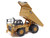 CAT Caterpillar 775E Off Highway Dump Truck Yellow 1/64 Diecast Model Diecast Masters 84653