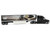 Peterbilt 579 UltraLoft Truck Tractor Black Metallic with CAT Caterpillar Mural Trailer Transport Series 1/50 Diecast Model Diecast Masters 85768