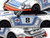 RWB 964 #8 Ichiban Boshi Martini Racing Silver Metallic with Stripes 1/64 Diecast Model Car Model Model MM64-RWB964-001