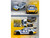 RWB 964 #7 Ichiban Boshi Martini Racing Silver Metallic with Stripes 1/64 Diecast Model Car Model Model MM64-RWB964-002