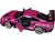 Porsche 911 GT3 RS Red Violet Metallic with White Stripes Pink Slips Series 1/18 Diecast Model Car Jada 36469
