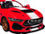 2024 Ford Shelby Mustang Super Snake Race Red with White Stripes 1/18 Diecast Model Car Solido S1813801