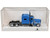 Peterbilt 389 Truck Tractor with Sleeper Cab Baby Blue 1/87 (HO) Plastic Model Car HO Logistics HL-38900