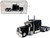 Peterbilt 389 Truck Tractor with Sleeper Cab Black 1/87 (HO) Plastic Model Car HO Logistics HL-38909