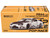 Toyota Supra Top Secret GT300 RHD Right Hand Drive Silver Chrome 1/64 Diecast Model Car Pop Race PR640325