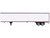Box Dry Goods Trailer White 1/87 (HO) Plastic Model HO Logistics HL-159
