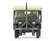 Willys MB Jeep with Trailer Olive Drab Weathered with Driver Figure United States Army Mini AFV Series 1/64 Diecast Model Forces of Valor FOV-805104