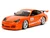 Porsche 911 GT3 RS 996 #008 Bridgestone Orange Metallic with White Graphics Hyper Spec Series 1/24 Diecast Model Car Jada 35138
