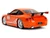 Porsche 911 GT3 RS 996 #008 Bridgestone Orange Metallic with White Graphics Hyper Spec Series 1/24 Diecast Model Car Jada 35138