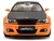2000 BMW E46 M3 Solido Works Orange Metallic with Matt Black Hood and Carbon Top 1/18 Diecast Model Car Solido S1806509