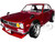 1970 Nissan Skyline C10 Hakosuka RHD Right Hand Drive Red Metallic 1/18 Diecast Model Car Solido S1813002