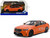 2024 BMW M5 Sedan Fire Orange III with Black Top 1/43 Diecast Model Car Solido S4317552