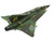 Saab J35J Draken Fighter Aircraft Splinter Camouflage Scheme F 18 Sodertorn Wing 1972 Swedish Air Force 1/72 Diecast Model Airplane Aviation 72 AV72-41008