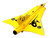 Saab J35J Draken Fighter Aircraft 43 10 3 Johan Gul Squadron 10 Wing Final Flight Livery 1997 Swedish Air Force 1/72 Diecast Model Airplane Aviation 72 AV72-41009