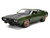 1972 Plymouth GTX Green Metallic with Matt Black Hood and Gold Stripes Bigtime Muscle Series 1/24 Diecast Model Car Jada 36617