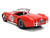 1965 Shelby Cobra 427 S C #67 Red with Yellow Stripe Bigtime Muscle Series 1/24 Diecast Model Car Jada 36629