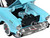 1957 Chevrolet Bel Air Light Blue Timeless Legends Series 1/24 Diecast Model Car Motormax 73228LBL