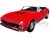 1967 Chevrolet Camaro SS Convertible Burgundy 1/24 Diecast Model Car Motormax 73301R