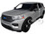 2022 Ford Police Interceptor Utility Unmarked Silver Metallic Builder s Kit Law Enforcement and Public Service Series 1/24 Diecast Model Car Motormax 76988S-BB