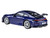 2025 Porsche 911 GT3 992 2 Gentian Blue Metallic with Carbon Stripe 1/64 Diecast Model Car Paragon Models PA-55875