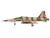 Northrop F 5N Tiger II Aircraft Red 117 761533 Adversary Fighter VFC 111 Sundowners United States Navy Air Power Series 1/72 Diecast Model Hobby Master HA3383