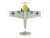 Messerschmitt Bf 109F 4 Fighter Aircraft Marseille Yellow 14 3 JG27 Egypt 1942 German Luftwaffe Air Power Series 1/48 Diecast Model Hobby Master HA8766