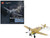 Messerschmitt Bf 109F 4 Fighter Aircraft Marseille Yellow 14 3 JG27 Egypt 1942 German Luftwaffe Air Power Series 1/48 Diecast Model Hobby Master HA8766