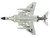 McDonnell Douglas F 4D Phantom II Fighter Bomber Aircraft 65608, 148th Fighter Interceptor Group Minnesota Air National Guard Duluth International Airport 1984 United States Air Force Air Power Series 1/72 Diecast Model Hobby Master HA19077