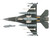 Lockheed F 16CM Fighting Falcon Fighter Aircraft 91 0379 Tiger Tiger 1 79th Fighter Squadron Shaw Air Force Base 2023 United States Air Force Air Power Series 1/72 Diecast Model Hobby Master HA38066
