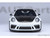Porsche 911 991 2 GT3 RS Weissach Package White with Carbon Hood and Top 1/18 Model Car Autoart 78176