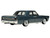 1962 Lincoln Continental Oxford Gray Metallic with Blue Interior Limited Edition to 200 pieces Worldwide 1/43 Model Car Goldvarg Collection GC-088A