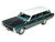 1964 Pontiac Safari Gulfstream Aqua Metallic with White Top and Blue Interior Limited Edition to 200 pieces Worldwide 1/43 Model Car Goldvarg Collection GC-093A