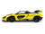 McLaren Senna 8 PAS Racing Yellow Metallic with Black Top Hyper Spec Series 1/24 Diecast Model Car Jada 36484