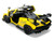 McLaren Senna 8 PAS Racing Yellow Metallic with Black Top Hyper Spec Series 1/24 Diecast Model Car Jada 36484