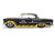 1955 Chevrolet Bel Air BTM Social Club Matt Black with Flames Bigtime Muscle Series 1/24 Diecast Model Car Jada 36606